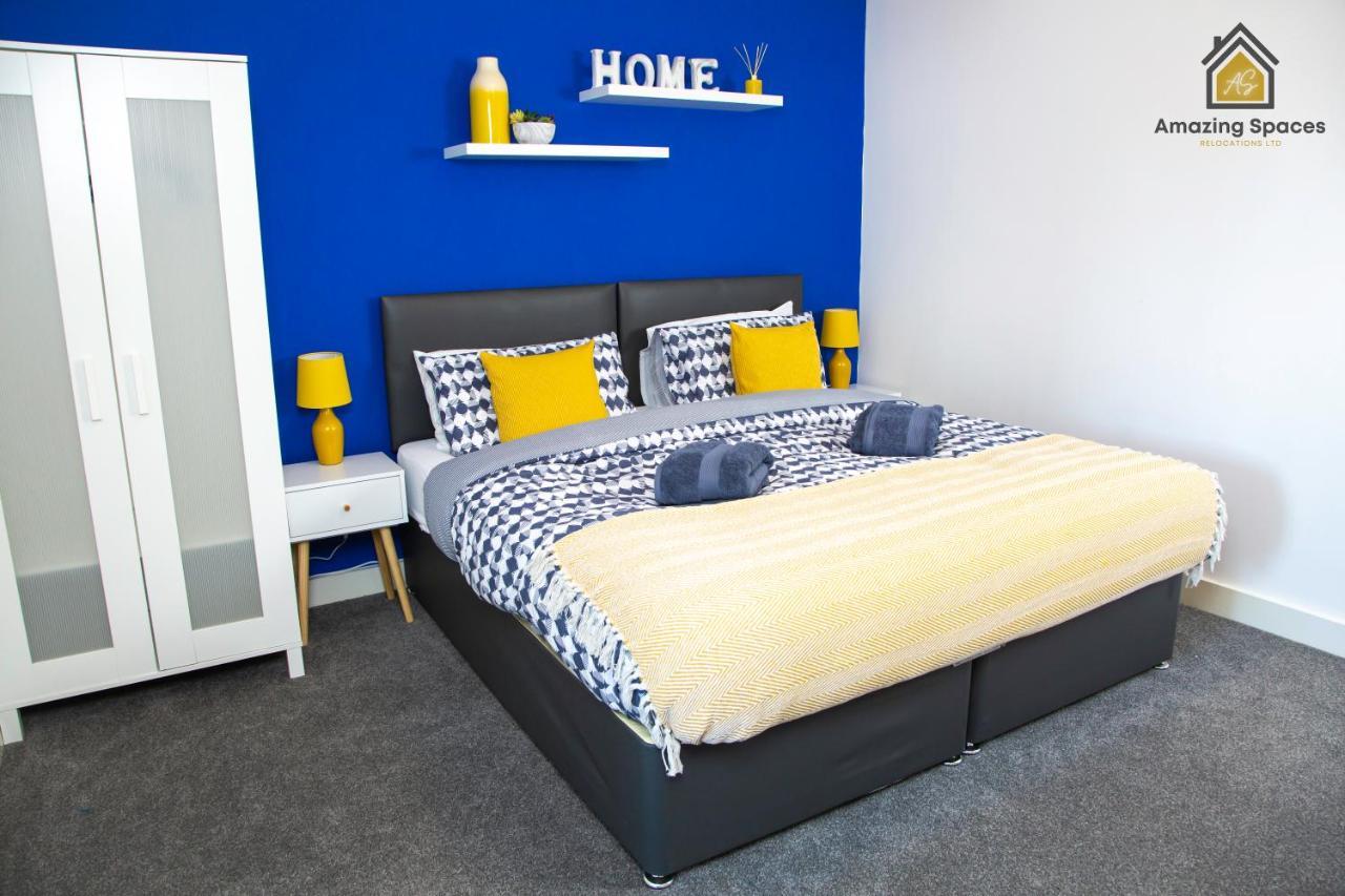 Large Unique 2 Bedroom Duplex Apartment With Private Parking & Free Wifi - Vat Qualifying By Amazing Spaces Relocations Ltd Warrington Extérieur photo