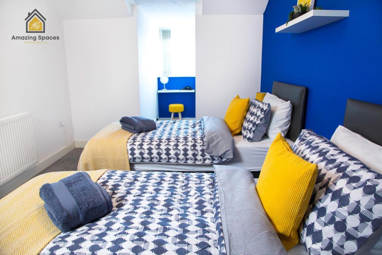 Large Unique 2 Bedroom Duplex Apartment With Private Parking & Free Wifi - Vat Qualifying By Amazing Spaces Relocations Ltd Warrington Extérieur photo