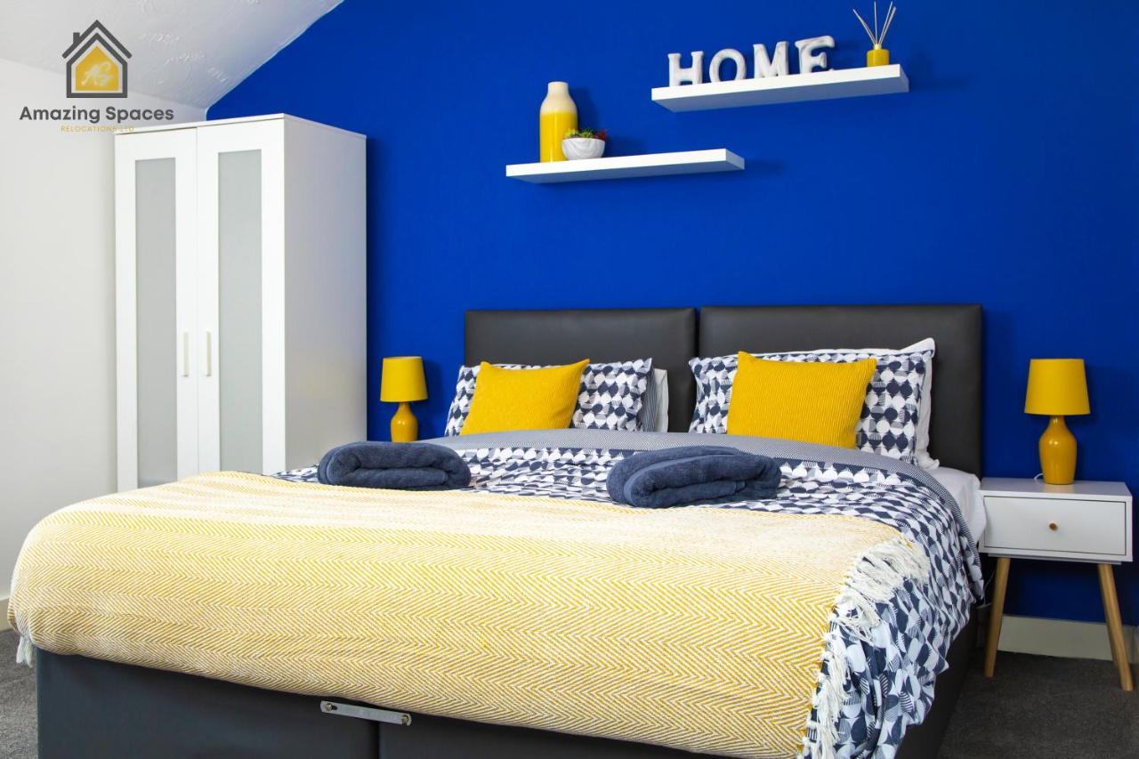Large Unique 2 Bedroom Duplex Apartment With Private Parking & Free Wifi - Vat Qualifying By Amazing Spaces Relocations Ltd Warrington Extérieur photo