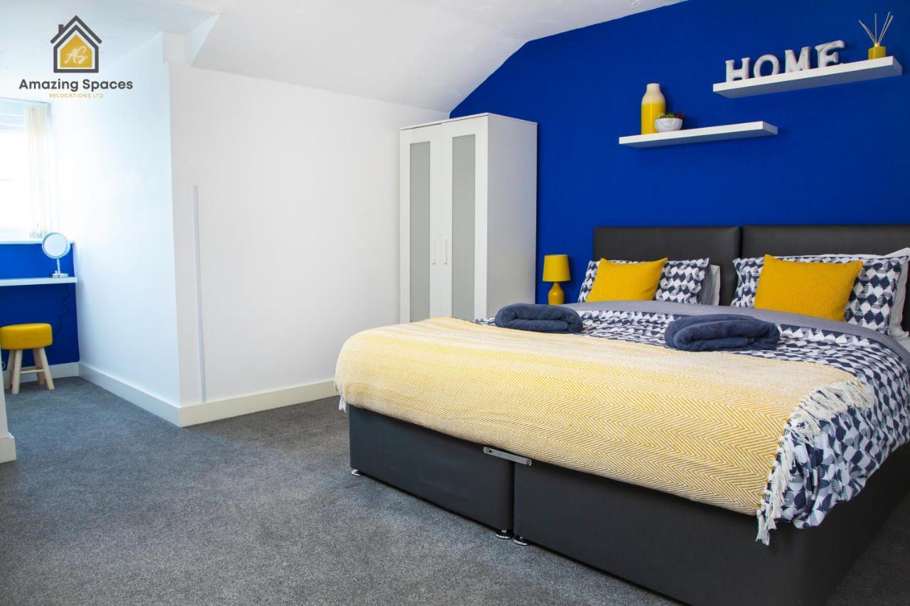 Large Unique 2 Bedroom Duplex Apartment With Private Parking & Free Wifi - Vat Qualifying By Amazing Spaces Relocations Ltd Warrington Extérieur photo