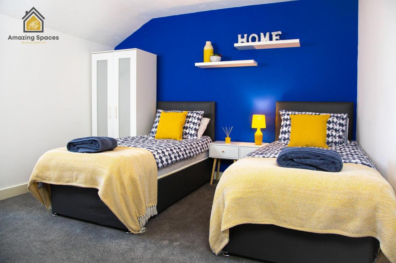 Large Unique 2 Bedroom Duplex Apartment With Private Parking & Free Wifi - Vat Qualifying By Amazing Spaces Relocations Ltd Warrington Extérieur photo