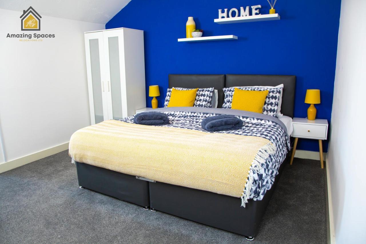 Large Unique 2 Bedroom Duplex Apartment With Private Parking & Free Wifi - Vat Qualifying By Amazing Spaces Relocations Ltd Warrington Extérieur photo