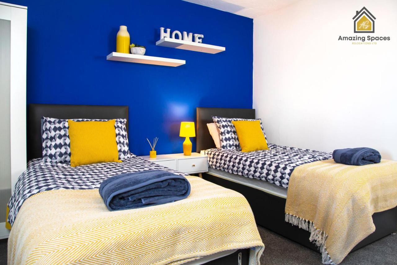 Large Unique 2 Bedroom Duplex Apartment With Private Parking & Free Wifi - Vat Qualifying By Amazing Spaces Relocations Ltd Warrington Extérieur photo