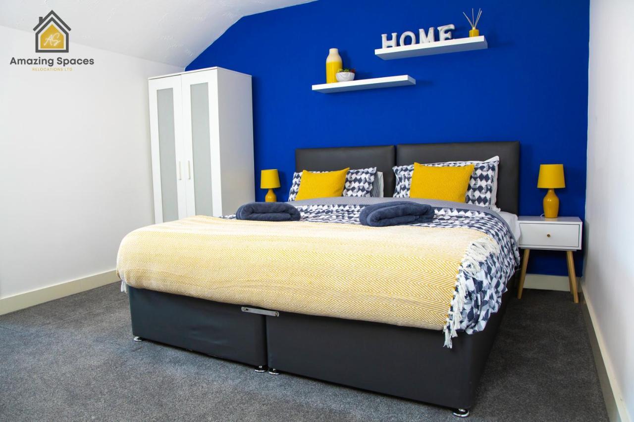 Large Unique 2 Bedroom Duplex Apartment With Private Parking & Free Wifi - Vat Qualifying By Amazing Spaces Relocations Ltd Warrington Extérieur photo